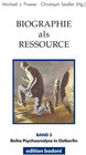 Buchcover Biographie als Ressource