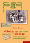 Buchcover Volksbühne Heidenau - 1906 bis 1933. 1945 bis 1949
