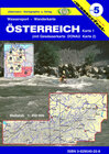 Buchcover Wassersport-Wanderkarte / Österreich