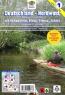 Buchcover Wassersport-Wanderkarte / Deutschland Nordwest für Kanu- und Rudersport