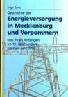 Buchcover Geschichte der Energieversorgung in Mecklenburg und Vorpommern