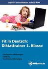 Buchcover Fit in Deutsch: Diktattrainer 1. Klasse (Windows 10 / 8 / 7 / Vista / XP)