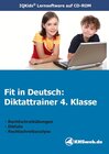 Buchcover Fit in Deutsch: Diktattrainer 4. Klasse (Windows 10 / 8 / 7 / Vista / XP)