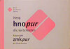 Buchcover Hno pur /Zmk pur - die Karteikarten