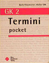 Buchcover GK2 Termini pocket