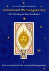 Buchcover Lenormand Wahrsagekarten mit Astrologischen Symbolen