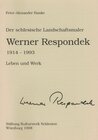 Buchcover Der schlesische Landschaftsmaler Werner Respondek 1914-1993