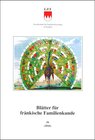 Buchcover Blätter für fränkische Familienkunde 39