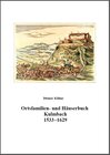 Buchcover Ortsfamilien- und Häuserbuch Kulmbach 1533-1629