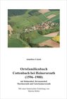 Buchcover Ortsfamilienbuch Cottenbach bei Heinersreuth 1596-1900 mit mit Hahnenhof, Hermannshof, Martinsreuth und Unterkonnersreut
