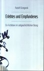 Buchcover Erlebtes und Empfundenes