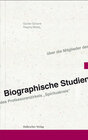 Buchcover Biographische Studien über die Mitglieder des Professorenzirkels "Spirituskreis"