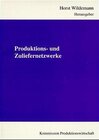 Buchcover Produktions- und Zuliefernetzwerke
