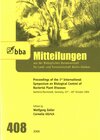 Buchcover Proceedings of the 1st International Symposium on Biological Control of Bacterial Plant Diseases