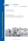 Buchcover Site specific irrigation : improvement of application map and a dynamic steering of modified centre pivot irrigation sys