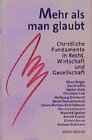 Buchcover Mehr als man glaubt