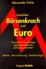 Buchcover Zwischen Börsenkrach und Euro