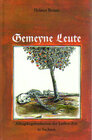 Buchcover Gemeyne Leute
