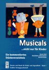 Buchcover Musicals... nicht nur für Kinder