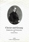 Buchcover Clavier und Gesang