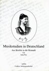 Buchcover Musikstudien in Deutschland