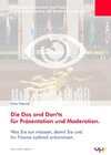 Buchcover Dos and Don'ts für Präsentation und Moderation.