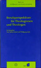 Buchcover Perspektiven für Theologinnen und Theologen