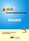 Buchcover Aachener Rechtschreib-Labor - ARELA (Rahmenprogramm). Rechtschreibliche... / Memolett - Aachener Rechtschreib-Labor (ARE