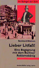 Buchcover Lieber Litfass!