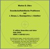 Buchcover Gesellschaftskritische Positionen bei J. Beuys, L. Baumgarten und I. Günther
