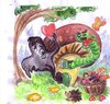 Buchcover Das böse Gespenst und der dicke Wurm
