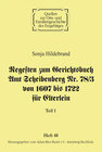 Buchcover Regesten zum Gerichtsbuch Bockau Nr. 10 von 1553-1588
