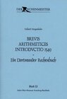 Buchcover Brevis Arithmetices Introdvctio 1549 - Ein Dortmunder  Rechenbuch