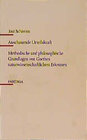 Buchcover Anschauende Urteilskraft