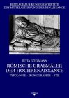 Buchcover Römische Grabmäler der Hochrenaissance