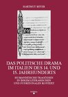 Buchcover Das politische Drama im Italien des 14. und 15. Jahrhunderts