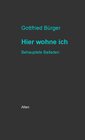 Buchcover Hier wohne ich