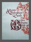 Buchcover Johann Sebastian Bach zum Geburtstag
