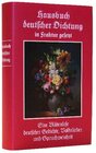 Buchcover Hausbuch deutscher Dichtung in Fraktur gesetzt