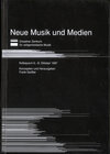 Buchcover Neue Musik und Medien