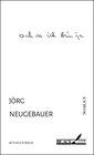 Buchcover Ach so ich bin ja