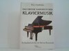 Buchcover Das grosse Handbuch der Klaviermusik