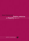 Buchcover Teatro y música en España (siglo XVIII)