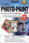 Buchcover Corel PHOTO-PAINT 9/10 - Lernkurs für Einsteiger