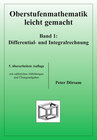 Buchcover Oberstufenmathematik leicht gemacht / Differential- und Integralrechnung
