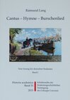 Buchcover Cantus - Hymne - Burschenlied (Band 1)