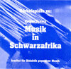 Buchcover Musik in Schwarzafrika