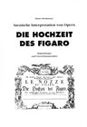 Buchcover Szenische Interpretation: Die Hochzeit des Figaro