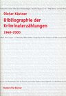 Buchcover Bibliographie der Kriminalerzählungen 1948-2000
