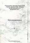 Buchcover Synergismus zwischen Edotoxin - Priming und Exotoxin - Wirkung an der perfundierten Kaninchenlunge
